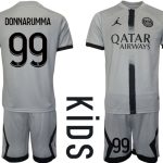 DONNARUMMA #99 Paris Saint-Germain Bortatröja Barn 2022-23 Kortärmad (+ Korta byxor)