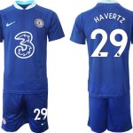 HAVERTZ #29 Chelsea Hemmatröja Herr 2022-23 Kortärmad + Korta byxor