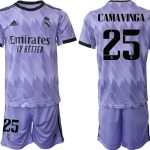 Beställa Fotbollströjor Real Madrid Bortatröja 2023 Fotbollsställ för Herr med tryck CAMAVINGA 25