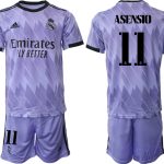 Beställa Fotbollströjor Real Madrid Bortatröja 2023 Herr med tryck ASENSIO 11