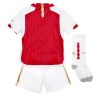 Billiga Fotbollströjor Barn Arsenal Hemmetröja Kortärmad shorts-1