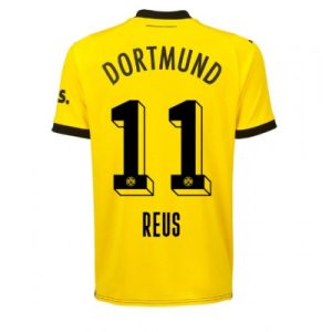 Billiga Fotbollströjor Herr Borussia Dortmund BVB 2023-24 Hemmatröja Kortärmad Marco Reus 11