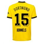 Billiga Fotbollströjor Herr Borussia Dortmund BVB Hemmatröja 2023-24 Kortärmad Mats Hummels 15