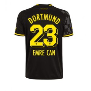 Billiga Fotbollströjor Herr Borussia Dortmund BVB Bortatröja 2022-23 Kortärmad EMRE CAN 23