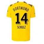 Billiga Fotbollströjor Herr Borussia Dortmund BVB Tredje Tröja 2022-23 Kortärmad Nico SCHULZ 14