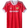 Billiga Fotbollströjor Herr Manchester United 1990/92 Hemmatröja Kortärmad