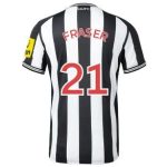 Billiga Fotbollströjor Herr Newcastle United Hemma Tröja 2023-24 Kortärmad med tryck Fraser 21