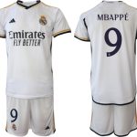 Billiga Fotbollströjor Herr Real Madrid Hemmatröja 2023-24 fotbollströja set MBAPPÉ 9