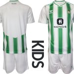 Billiga Fotbollströjor Barn Real Betis 2023-2024 Kortärmad + Korta byxor