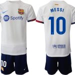 Billiga Fotbollströjor Herr FC Barcelona Bortatröja Hemmaställ 2023 2024 Lionel Messi 10